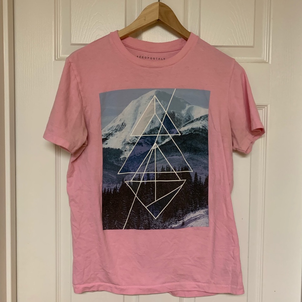 Aeropostale pink tee